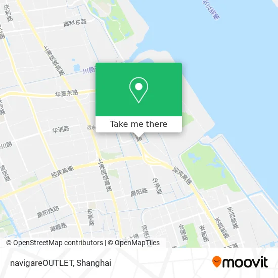 navigareOUTLET map