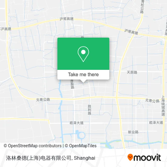 洛林桑德(上海)电器有限公司 map