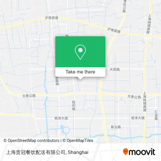 上海贵冠餐饮配送有限公司 map
