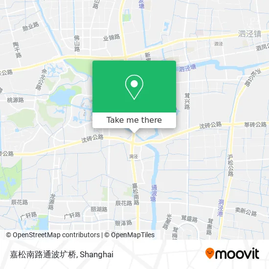 嘉松南路通波圹桥 map