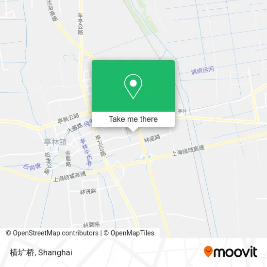 横圹桥 map