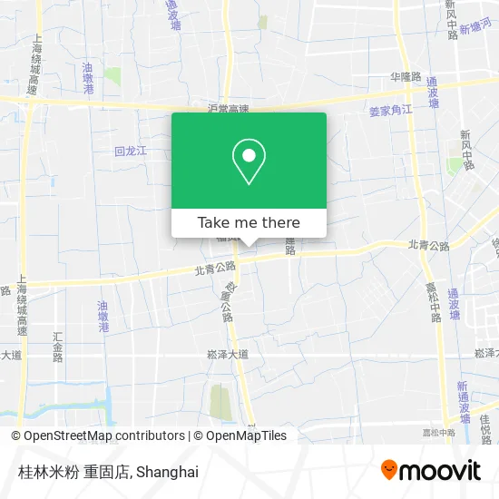 桂林米粉 重固店 map