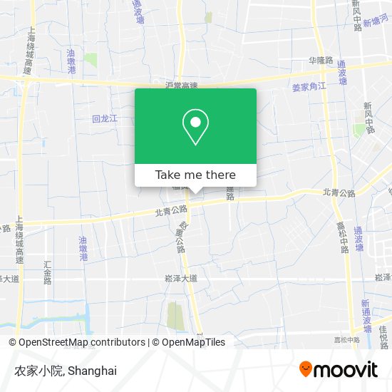 农家小院 map