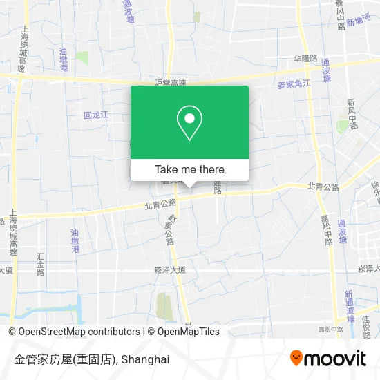 金管家房屋(重固店) map