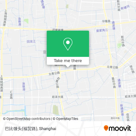 巴比馒头(福贸路) map