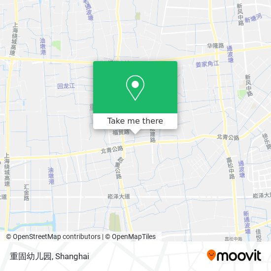 重固幼儿园 map