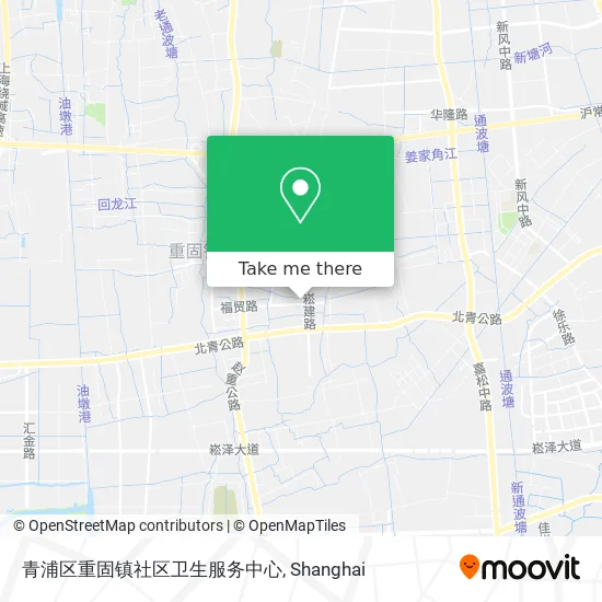 青浦区重固镇社区卫生服务中心 map