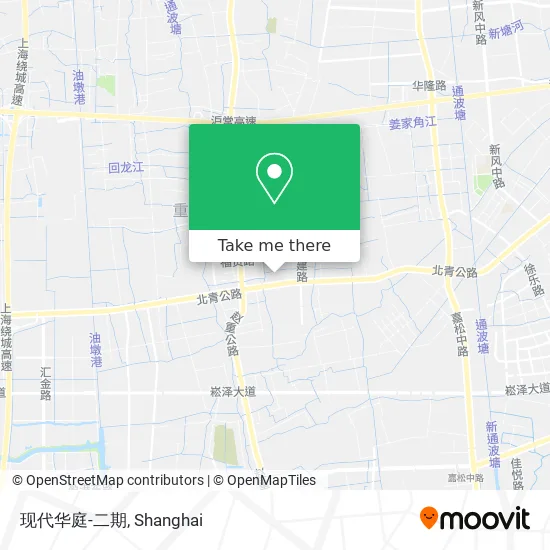 现代华庭-二期 map