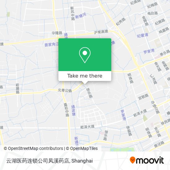 云湖医药连锁公司凤溪药店 map