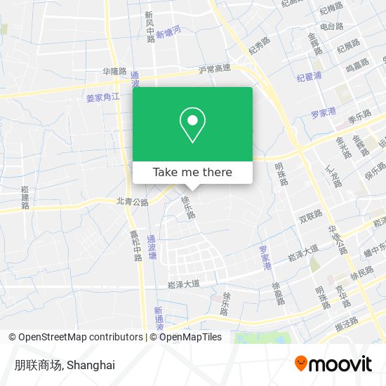 朋联商场 map