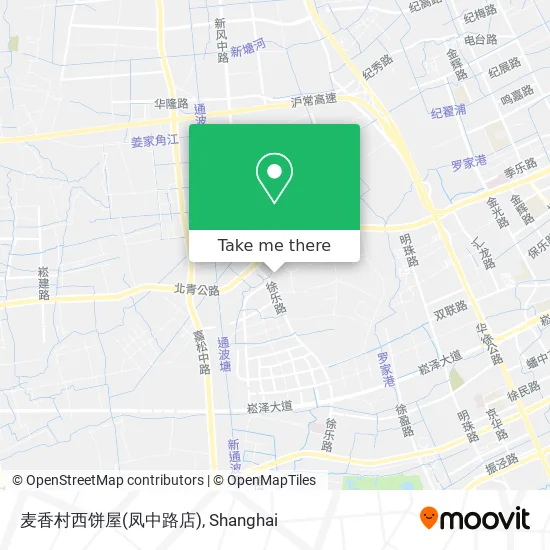 麦香村西饼屋(凤中路店) map