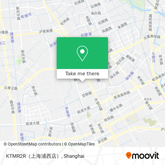 KTMR2R（上海浦西店） map