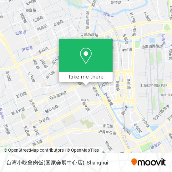 台湾小吃鲁肉饭(国家会展中心店) map