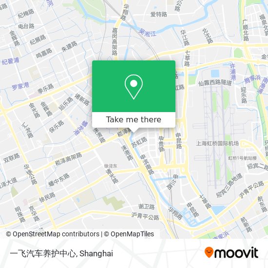 一飞汽车养护中心 map