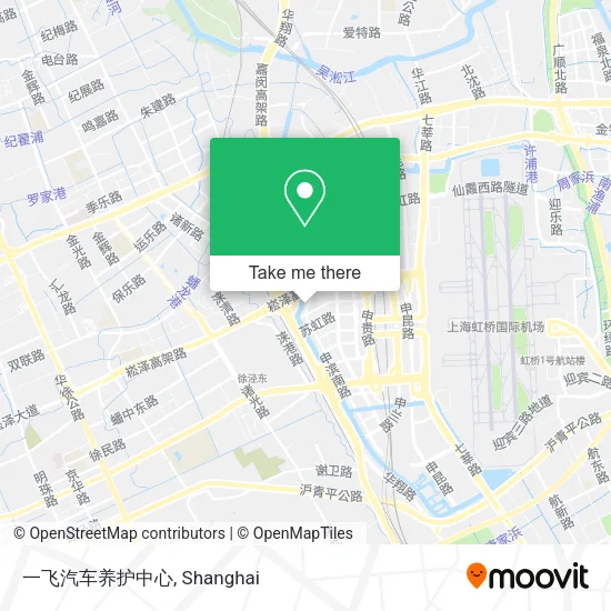 一飞汽车养护中心 map