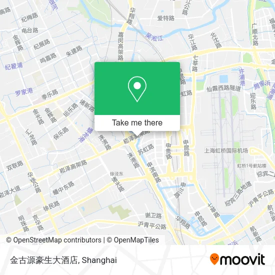 金古源豪生大酒店 map