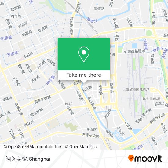 翔闵宾馆 map