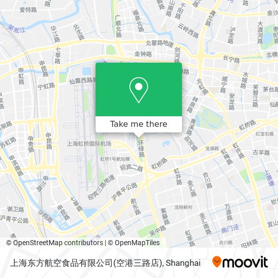 上海东方航空食品有限公司(空港三路店) map