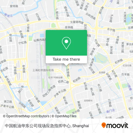 中国航油华东公司现场应急指挥中心 map