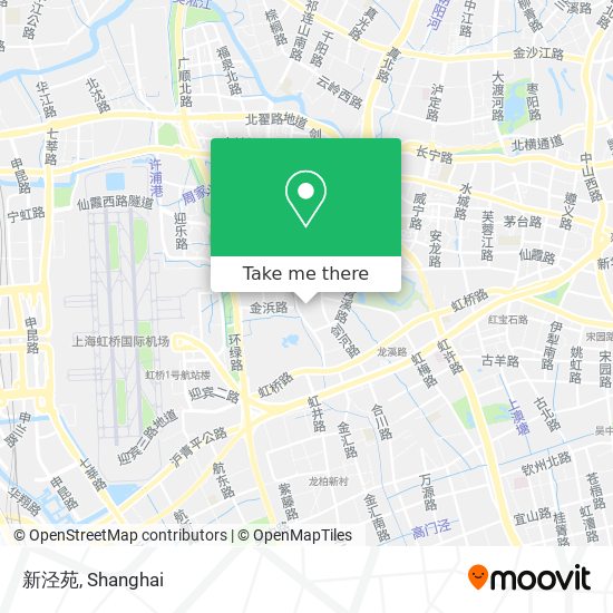 新泾苑 map