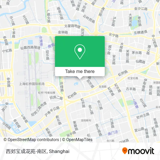 西郊宝成花苑-南区 map