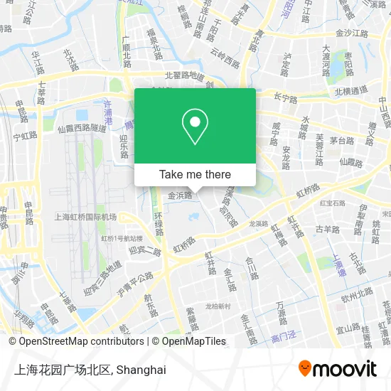 上海花园广场北区 map