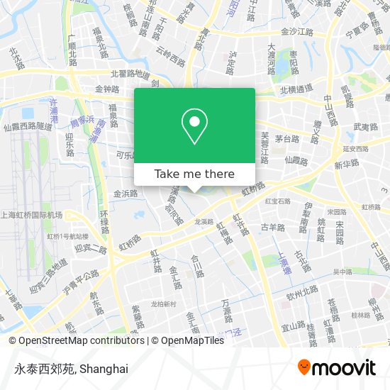 永泰西郊苑 map