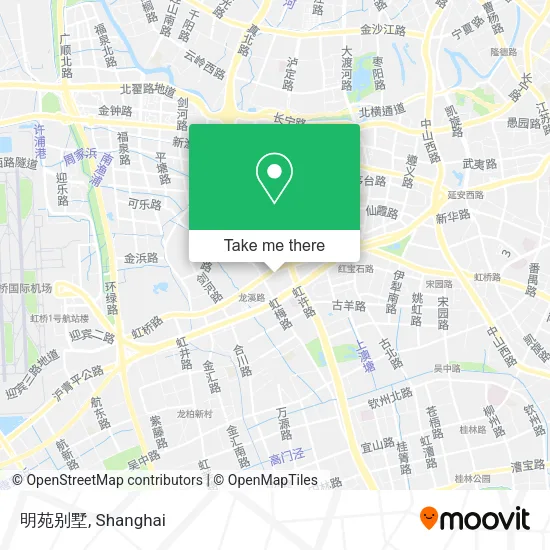 明苑别墅 map