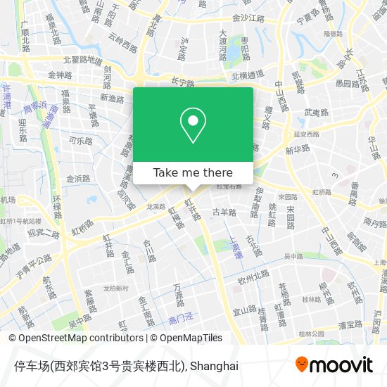 停车场(西郊宾馆3号贵宾楼西北) map