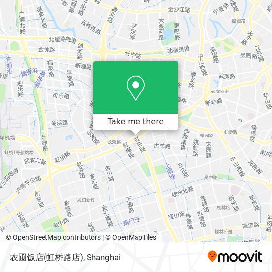 农圃饭店(虹桥路店) map