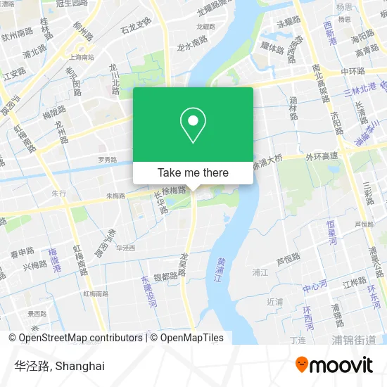 华泾路 map