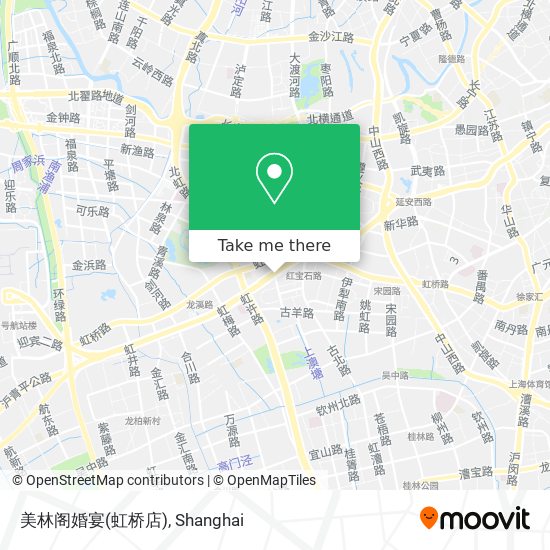 美林阁婚宴(虹桥店) map