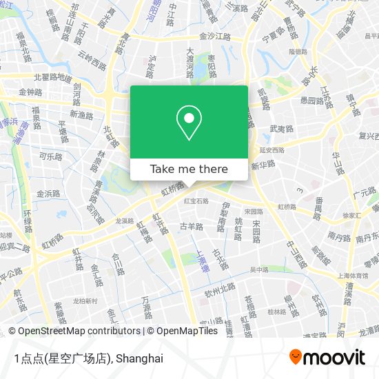 1点点(星空广场店) map