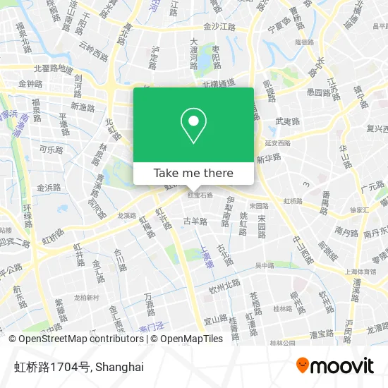 虹桥路1704号 map