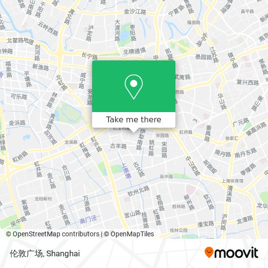 伦敦广场 map