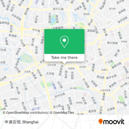 申康宾馆 map