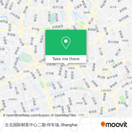 古北国际财富中心二期-停车场 map