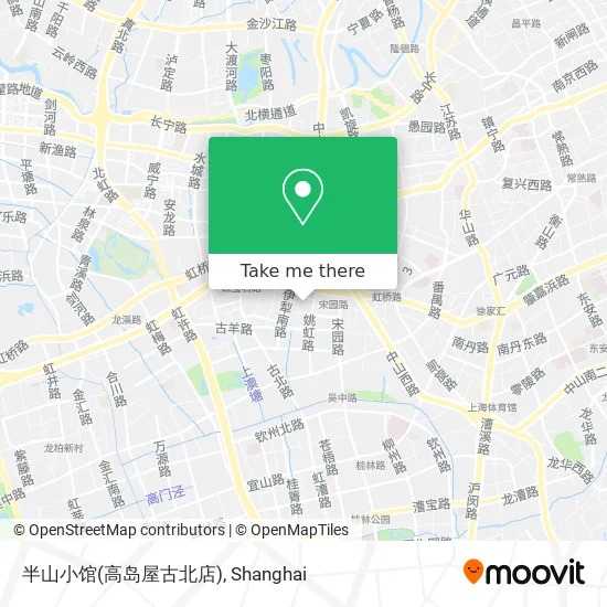 半山小馆(高岛屋古北店) map