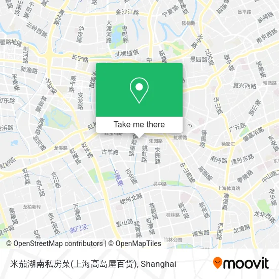 米茄湖南私房菜(上海高岛屋百货) map