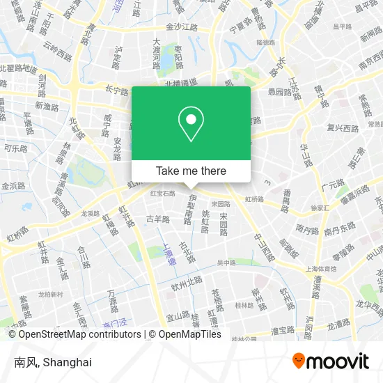 南风 map