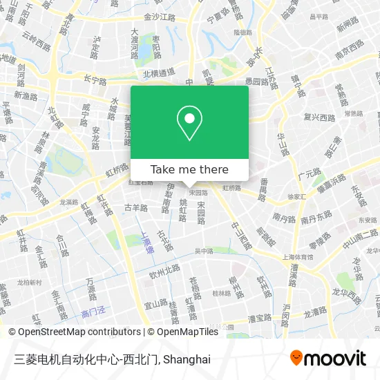 三菱电机自动化中心-西北门 map