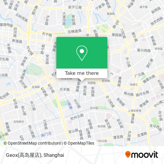 Geox(高岛屋店) map