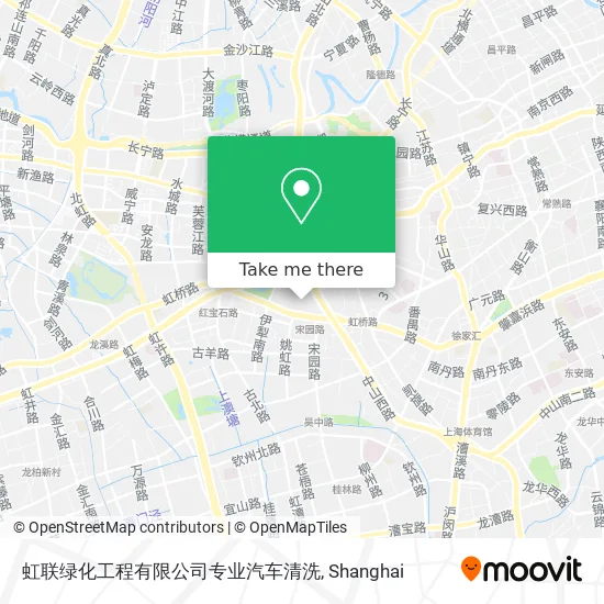 虹联绿化工程有限公司专业汽车清洗 map