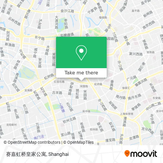赛嘉虹桥皇家公寓 map