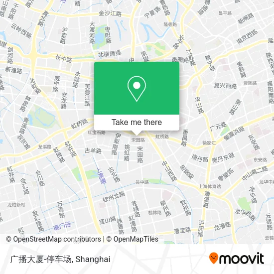 广播大厦-停车场 map