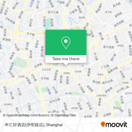 申汇轩酒店(伊犁路店) map