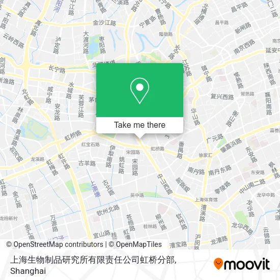 上海生物制品研究所有限责任公司虹桥分部 map