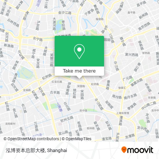 泓博资本总部大楼 map