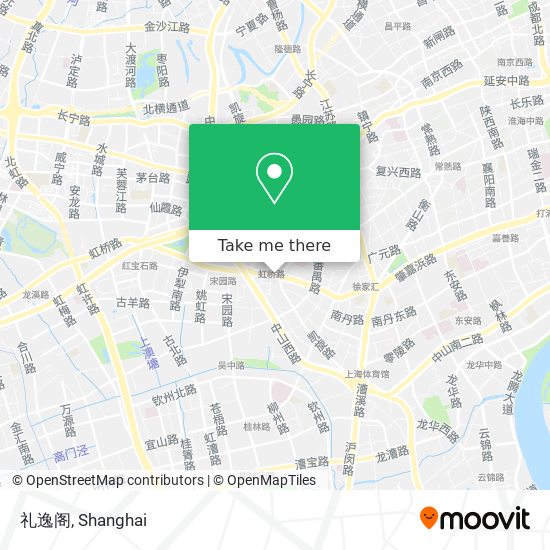 礼逸阁 map
