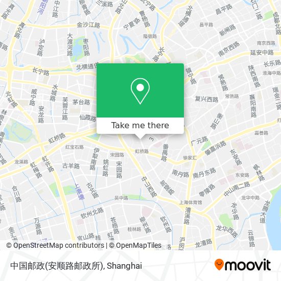 中国邮政(安顺路邮政所) map